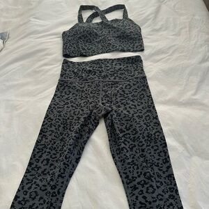 Athleta Leopard Matching Set